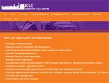 Tablet Screenshot of iclc.org.au